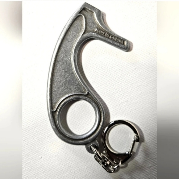 Anti-covid NO Touch Tool Keychain Germaphobic - Picture 2 of 3